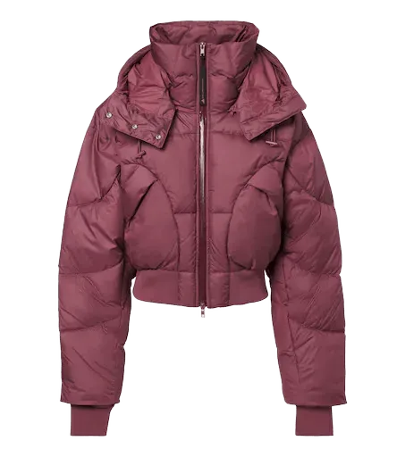 Cropped puffer jacket