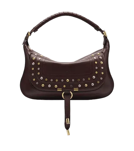 Marcie Medium studded leather shoulder bag