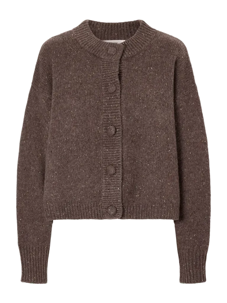 The Fleck wool and cashmere-blend cardigan