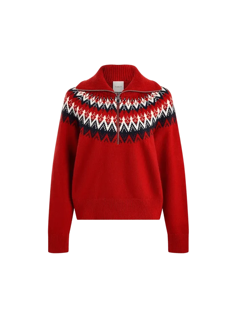 Bowden Half-Zip Knit