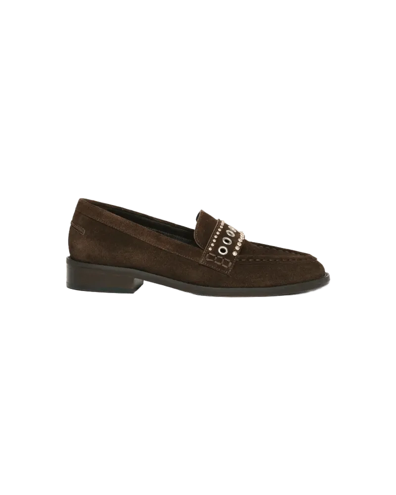 Gretta Mixed Hardware Loafer