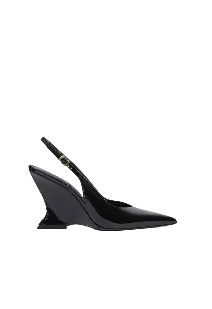 Siena Buckle Patent Leather Pump