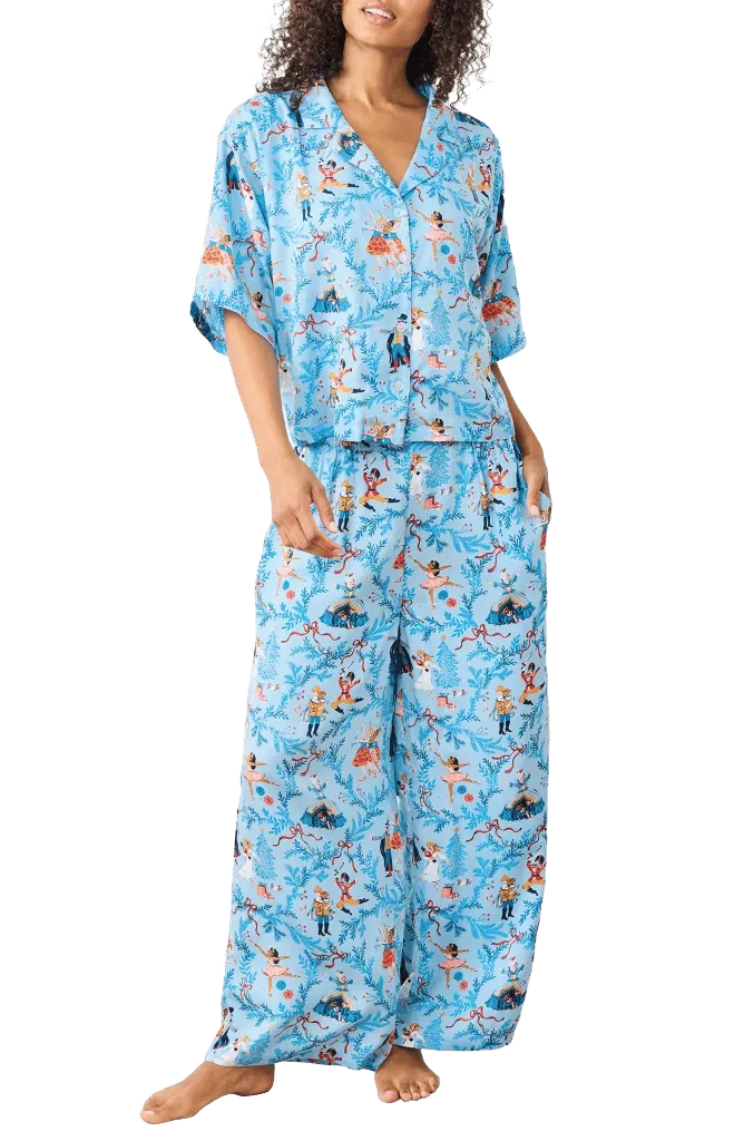 Nutcracker Dreams Eco Satin Pajamas
