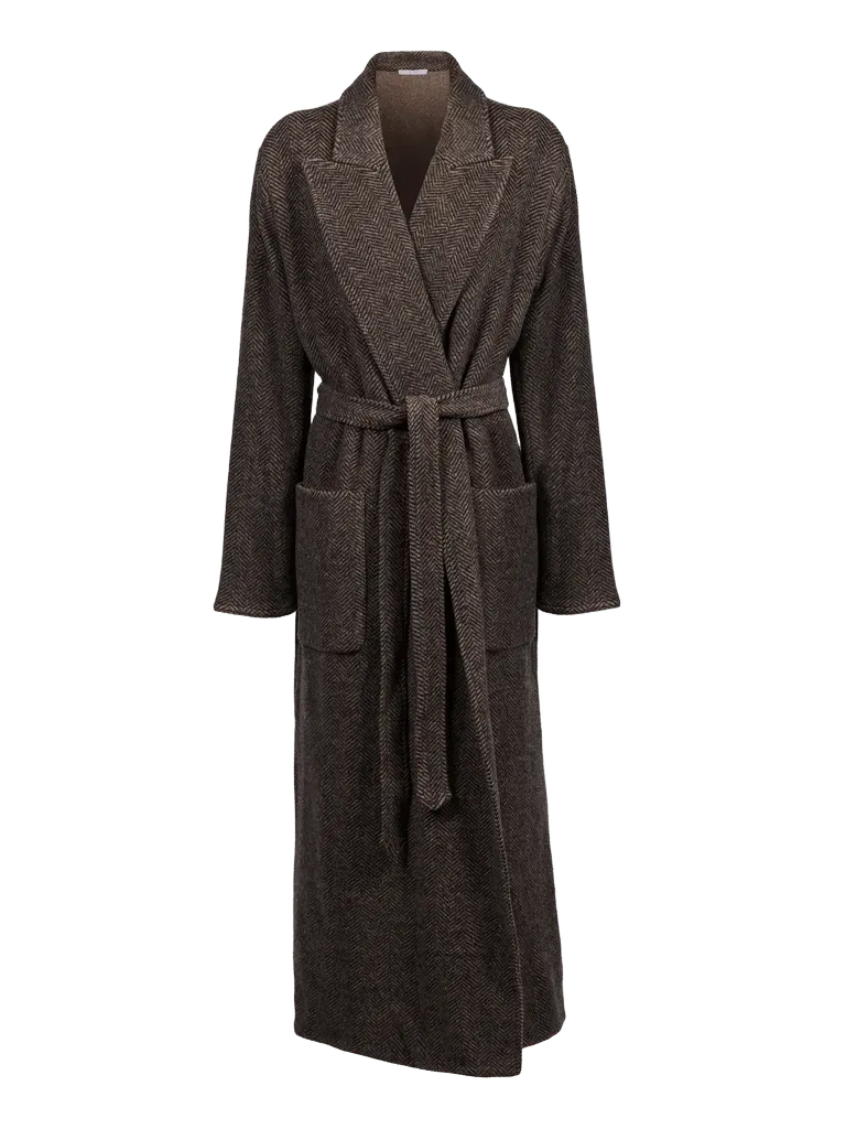 Women's Cashmere Long Robe