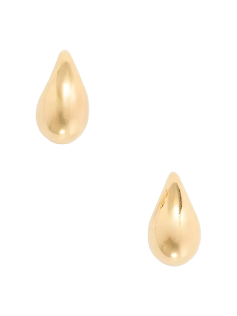 Candy Drop gold-plated sterling silver earrings