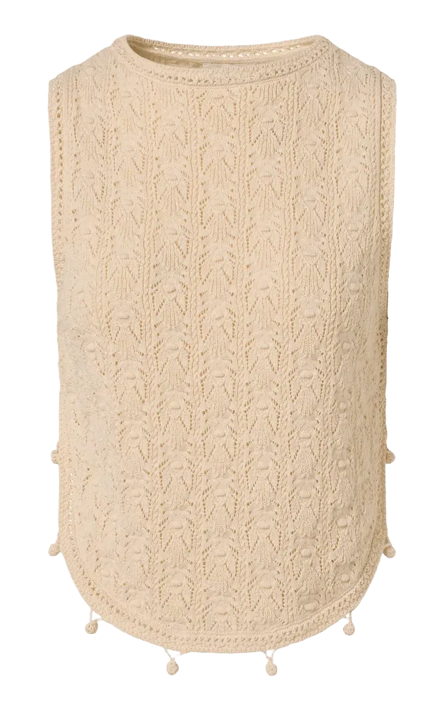 Soleil Cotton-Blend Top