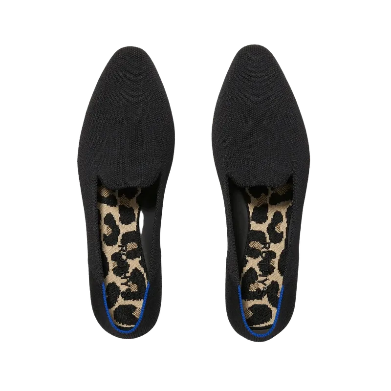 The Almond Loafer - Black