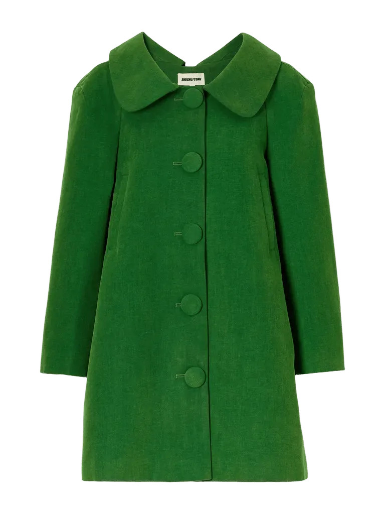 Cotton-twill coat