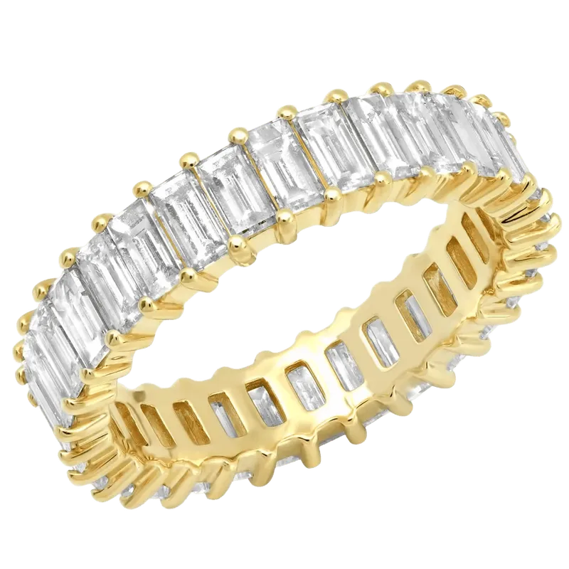 Diamond Vertical Baguette Ring