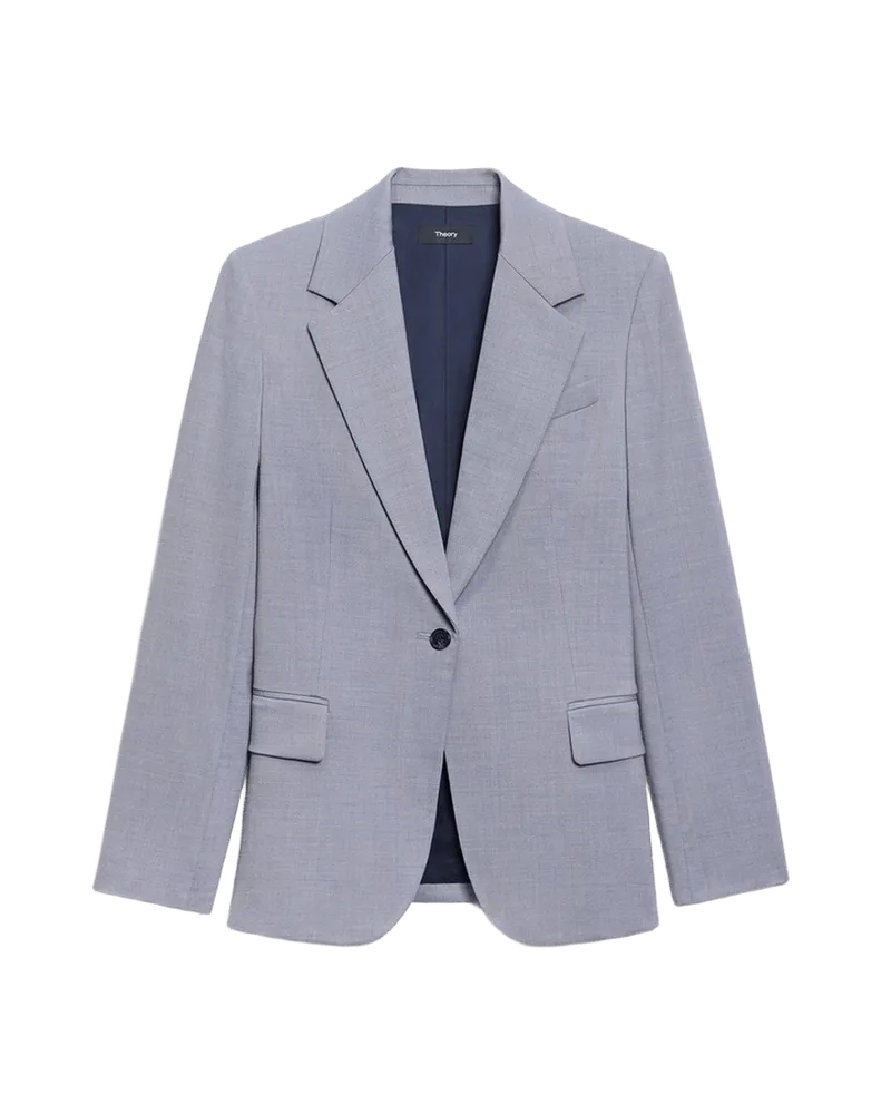 Lynnia Blazer in Wool Gabardine