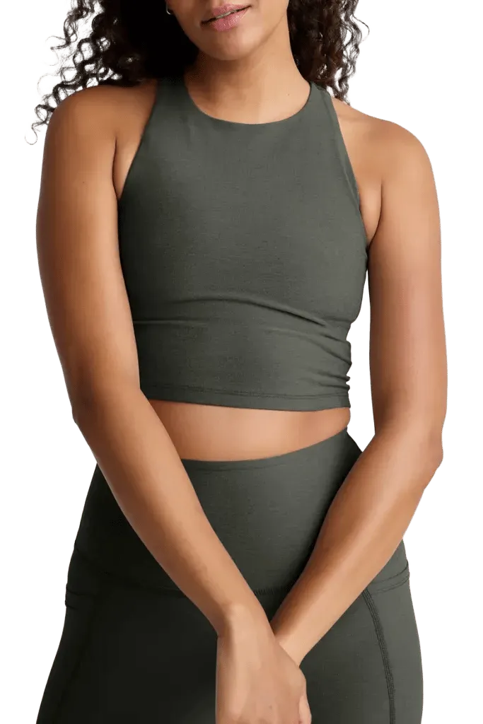 Spacedye Refocus Racerback Crop Tank