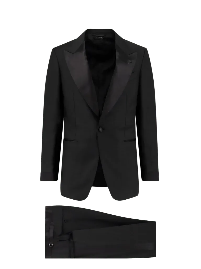 Tom Ford Shelton Pant Suit — Black