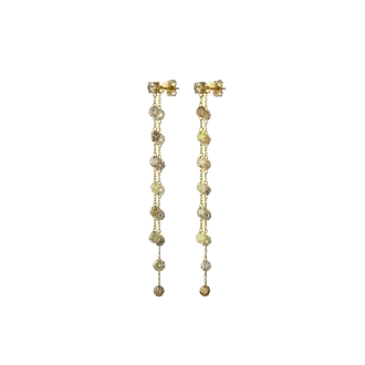 Natural Color Aura Earring