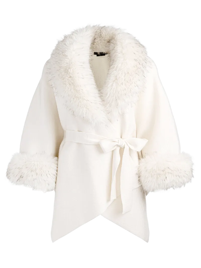 JOANNE SWEATER COAT - ECRU