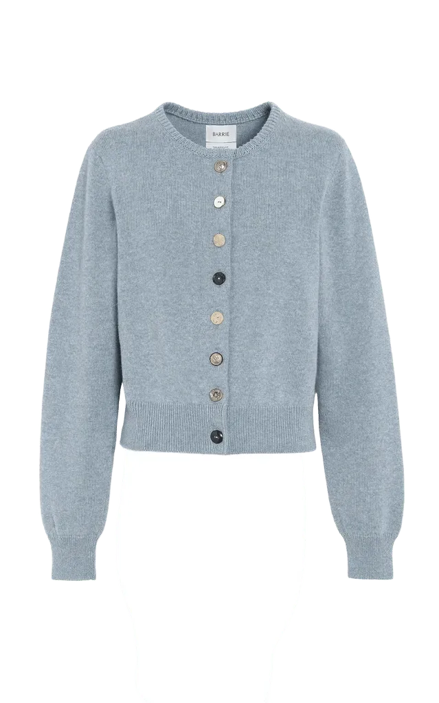 Cashmere Mismatch Buttons Cardigan
