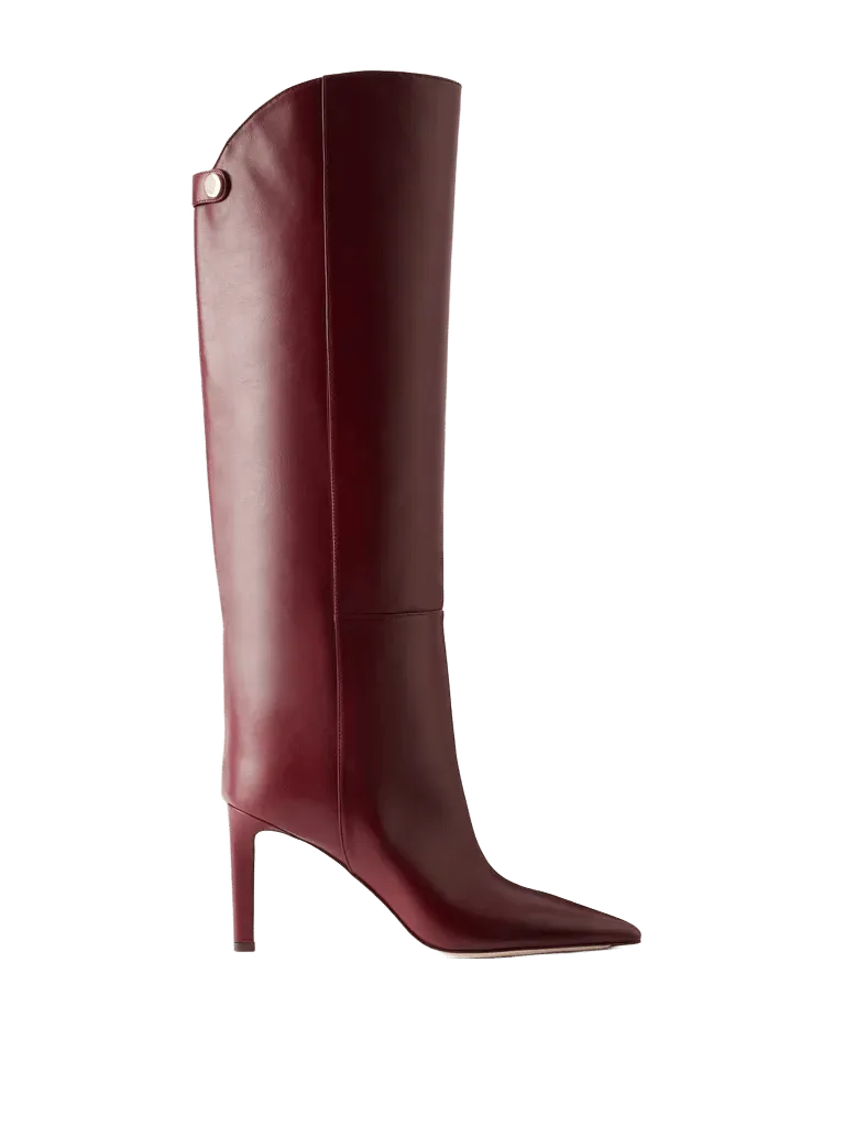 Alizze 85 leather knee boots
