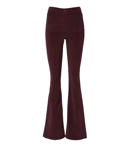 Beverly cotton corduroy flared pants