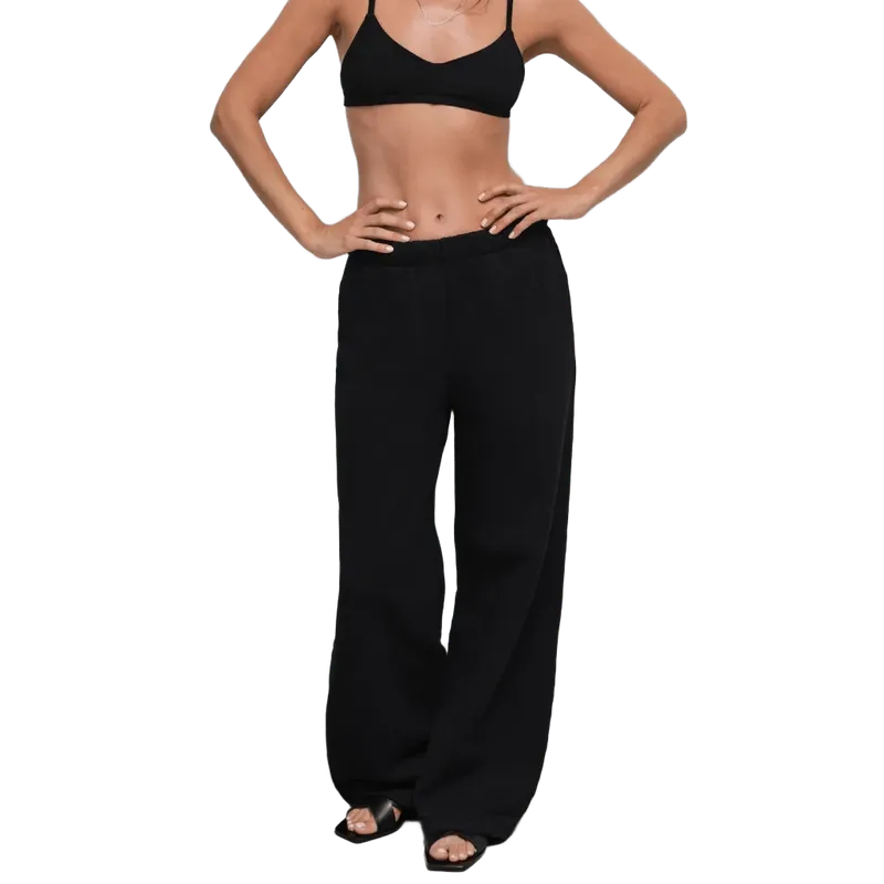 Organic Fleece Straight Leg Sweatpant