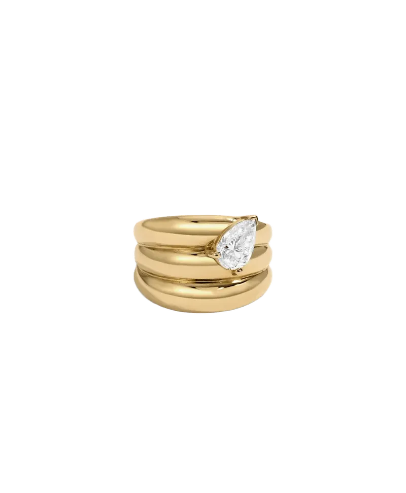 Groovy Diamond Era Ring - Lab Grown