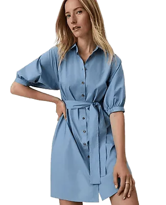 Weekend Collared Shirtdress