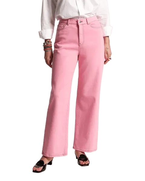 Ace Jean Stretch Denim - Pink