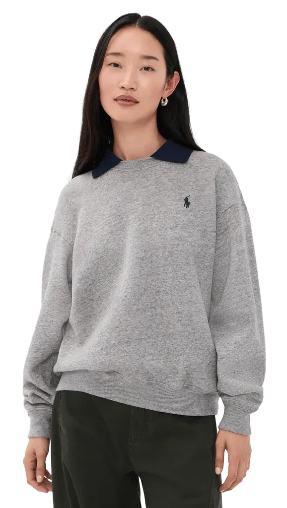 Arctic Collared Crew Neck Sweatshirt