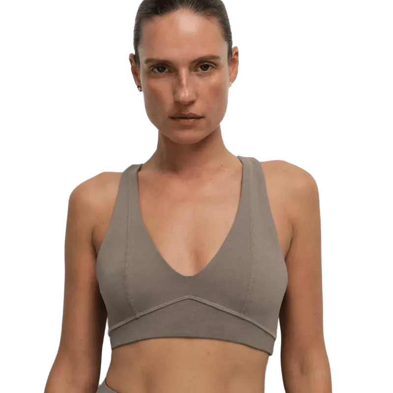 Organic Stretch V-Neck Bra