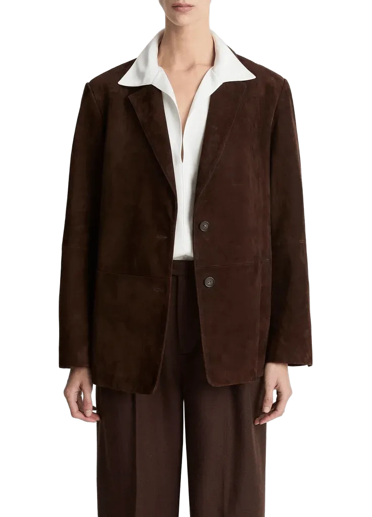 Suede Blazer