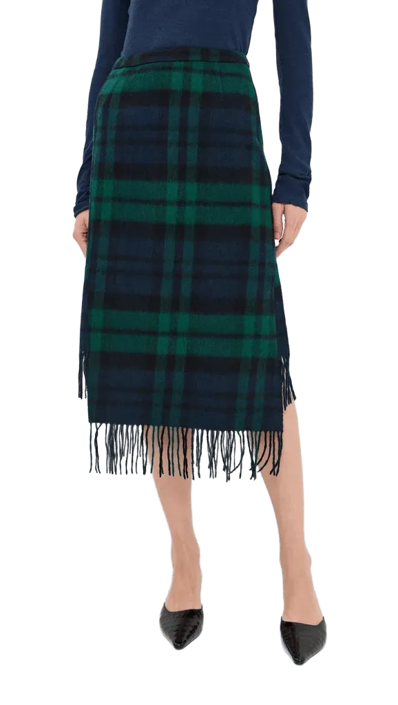 Folded Scarf Skirt