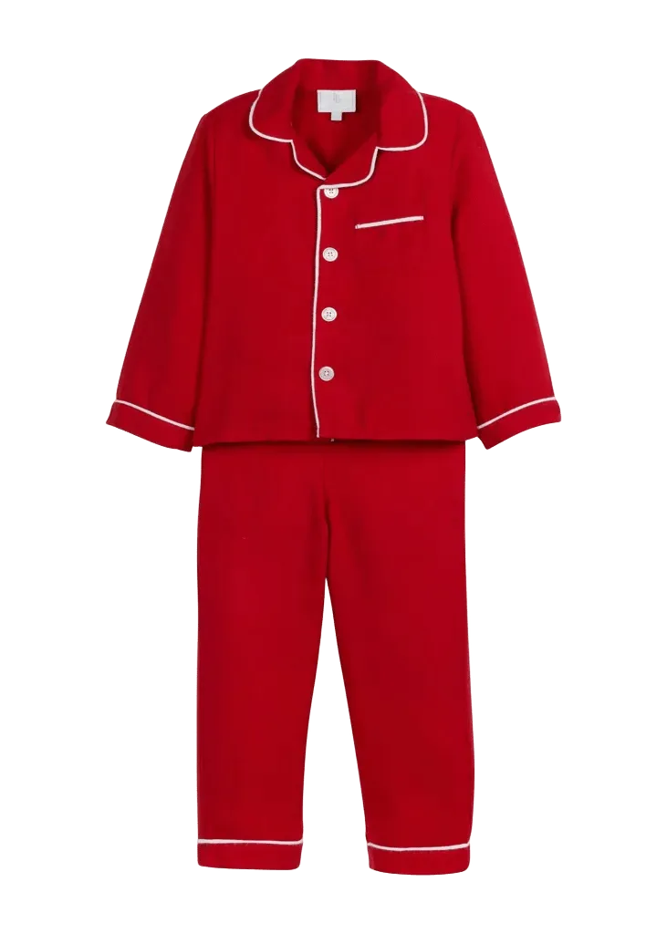 Classic Pajama Set - Red
