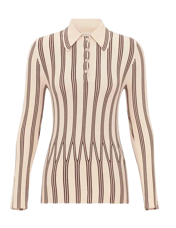 Valiant Striped Polo