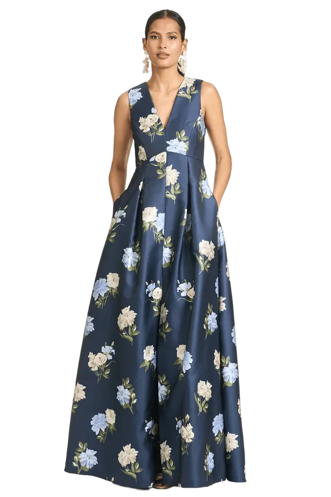 BROOKLYNNE GOWN - MARITIME CORSAGE