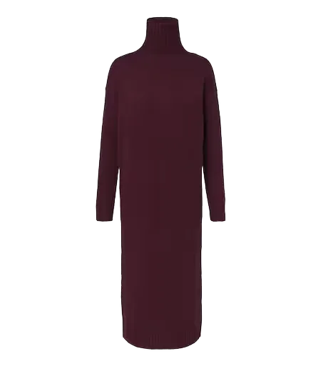 Wool and cashmere sweater dress