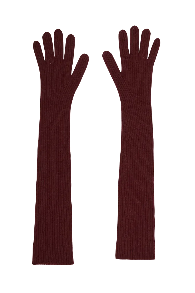 New Jessie Gloves - Deep Burgundy