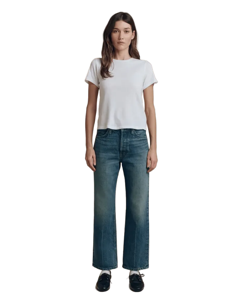 The Wayne Jean. -- Fairfield Wash With Bleach Crease