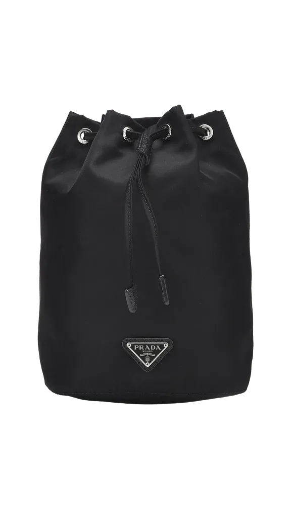 Prada Nylon Drawstring Pouch