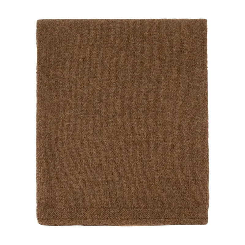 Officine Generale Marl Wool Scarf — Beige