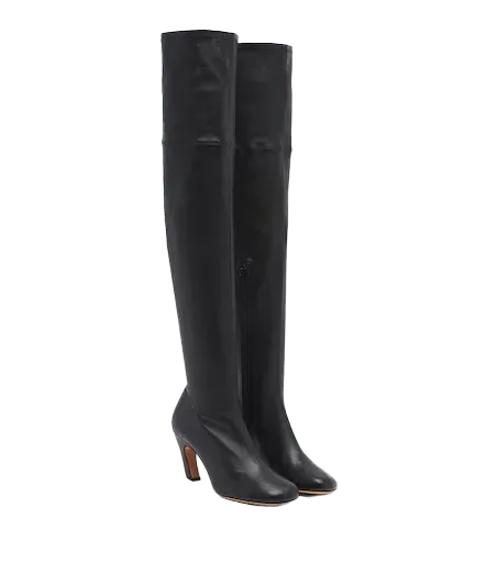 Mica over-the-knee leather boots