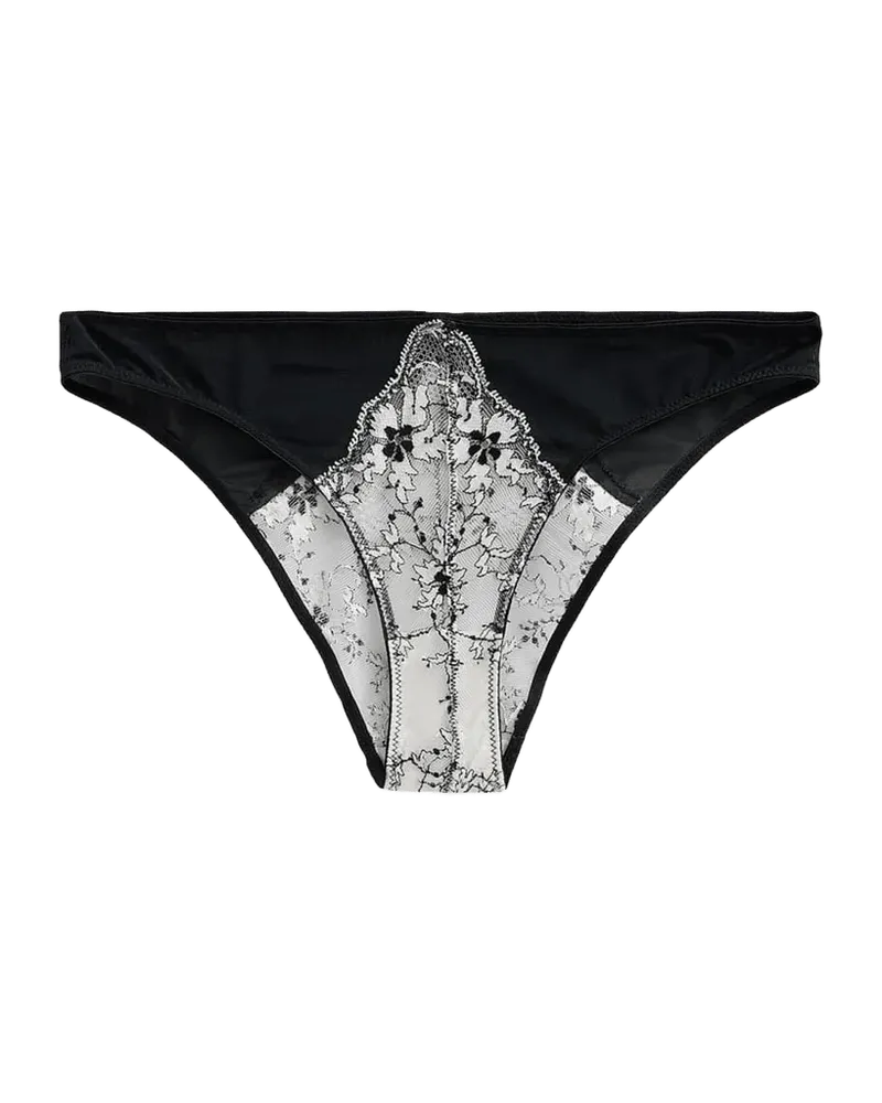 Noir et Blanc Lace Panties