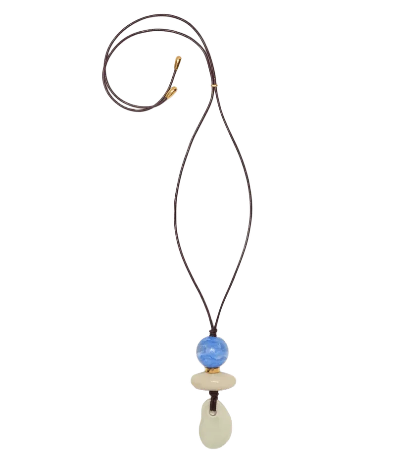 Museo Cord II Necklace in Sea