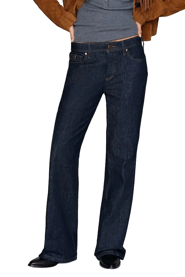 Pilcro Le Brun Mid Rise Bootcut Jeans