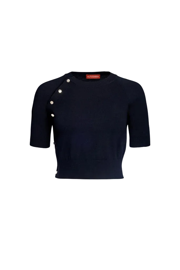 Mini Minamoto Sweater in Black