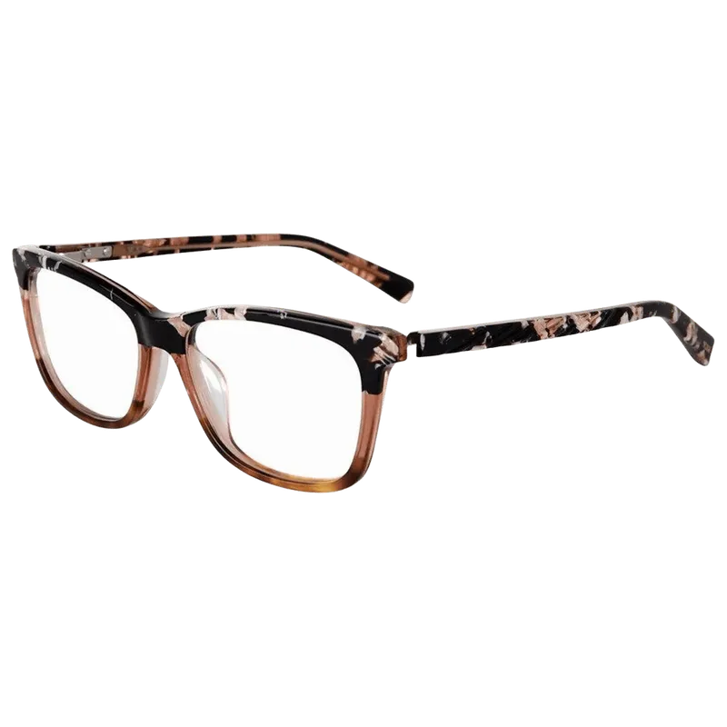 Tumi VTU5265307R6 Peach Havana Gradient Eyeglasses — Peach