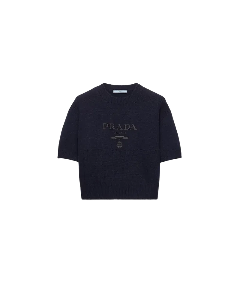 Wool and cashmere crew-neck sweater