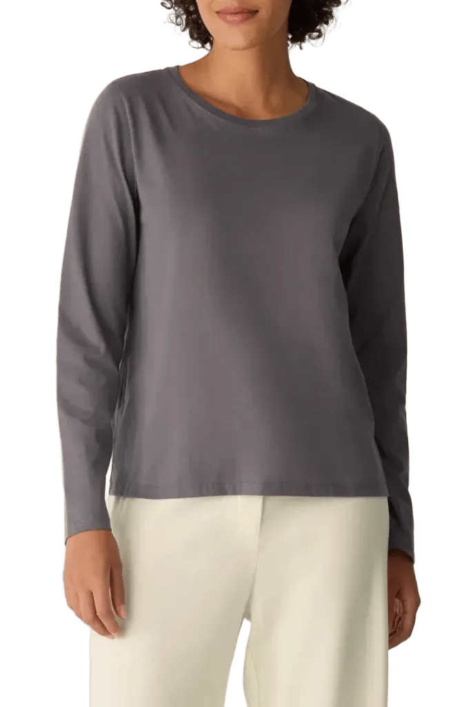 Organic Cotton Long Sleeve T-Shirt