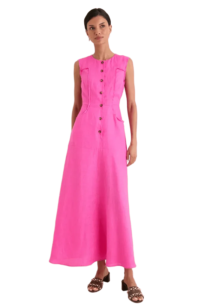 Carmine Rose Sierra Dress