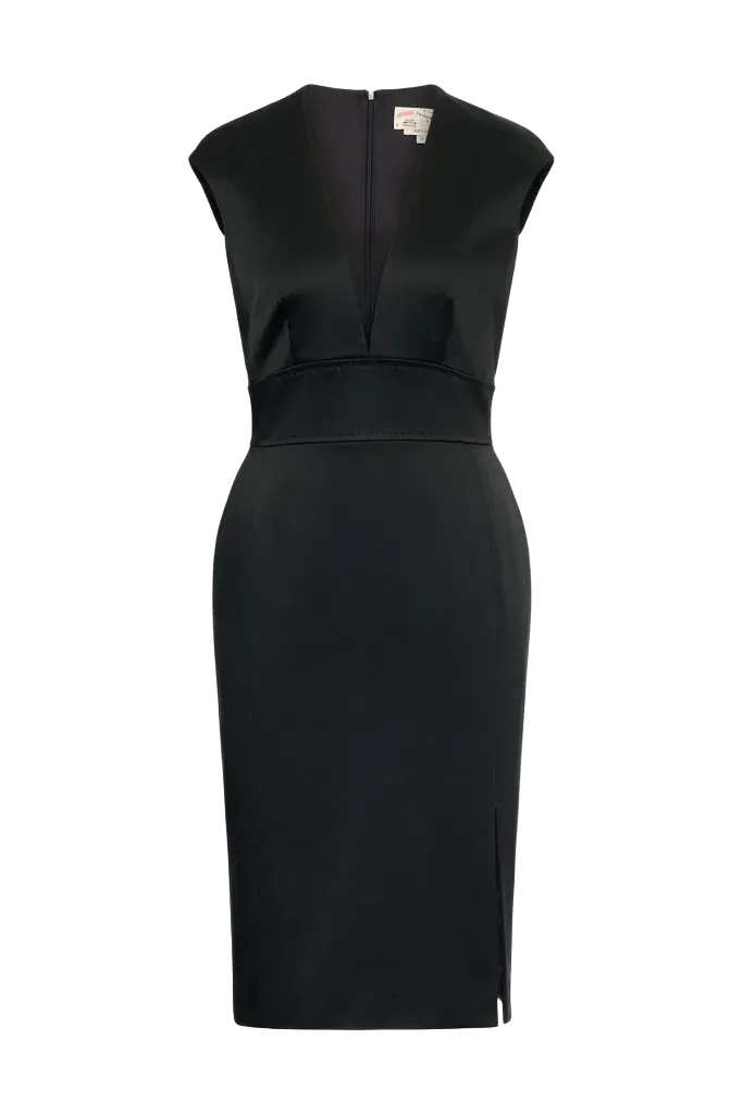 Satin Stretch Dress