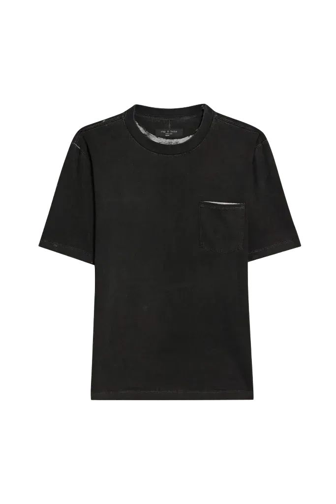 rag & bone Deacon Cotton-Jersey T-Shirt