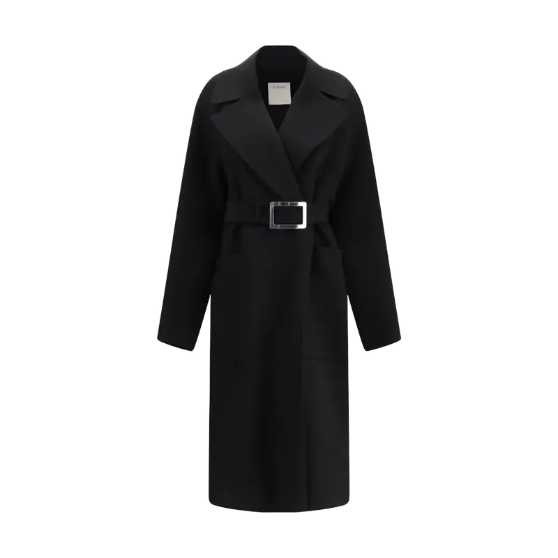Max Mara Sportmax Coat — Black