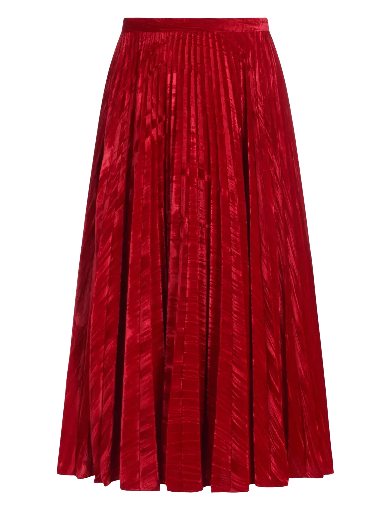 Kim Skirt in True Red